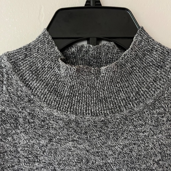 REVOLVE Sz M MINKPINK Gray Cotton Tank Rib Knit Maxi Dress Stretch Pullover - Picture 4 of 9